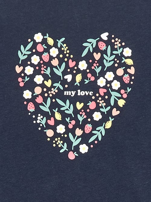 T-shirt met fantasieprint - Kiabi