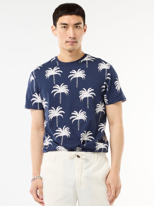 T-shirt met fantasieprint - Kiabi