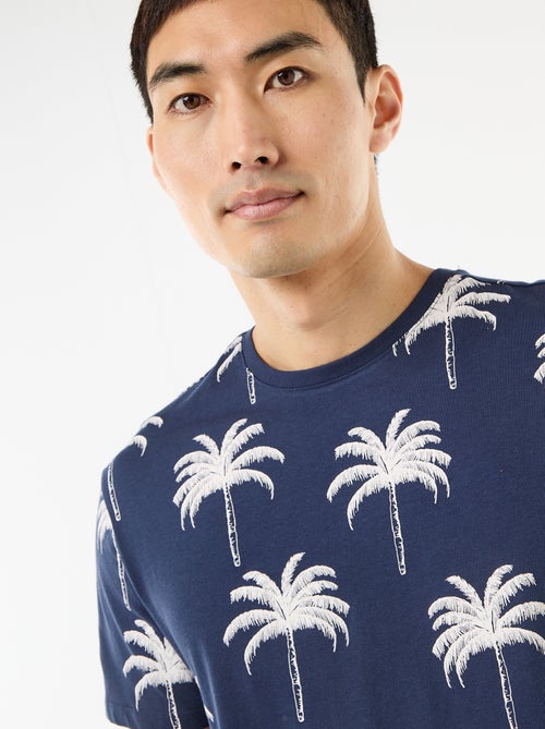 T-shirt met fantasieprint - Kiabi
