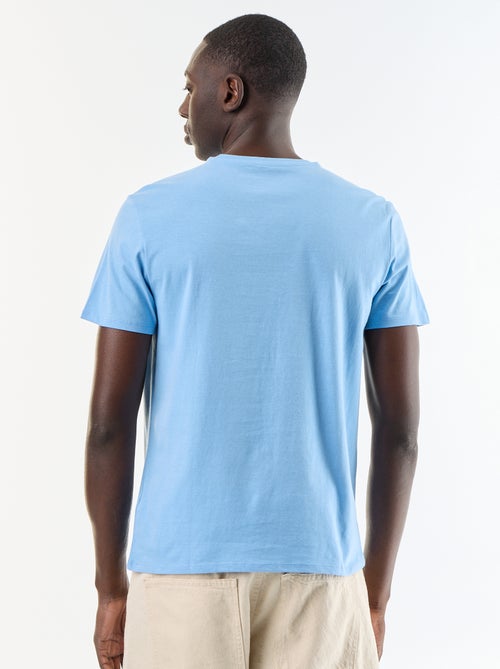 T-shirt met fantasieprint en korte mouwen - Kiabi