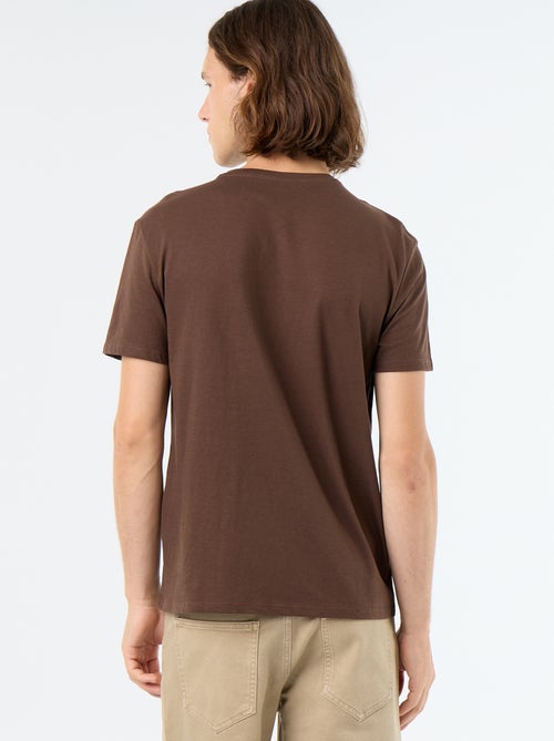 T-shirt met fantasieprint en korte mouwen - Kiabi T-shirt met fantasieprint en korte mouwen - Kiabi