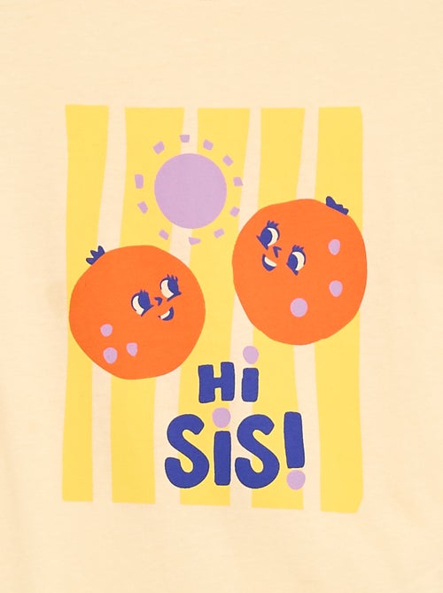 T-shirt met fantasieprint - Kiabi