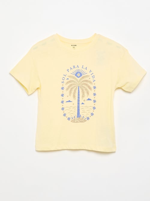 T-shirt met fantasieprint - Kiabi