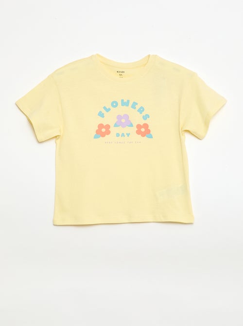 T-shirt met fantasieprint - Kiabi