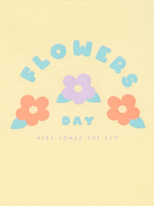 T-shirt met fantasieprint - Kiabi