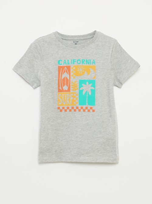 T-shirt met fantasieprint - Kiabi