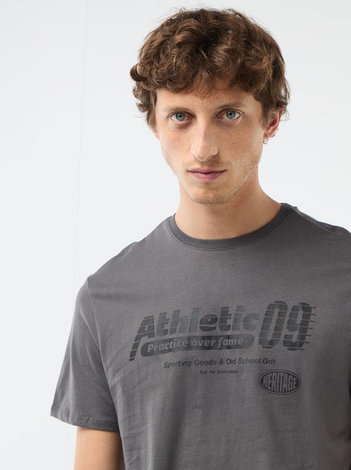 T-shirt met fantasieprint - Kiabi