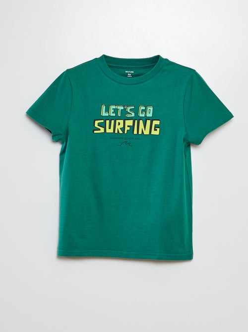 T-shirt met fantasieprint - Kiabi