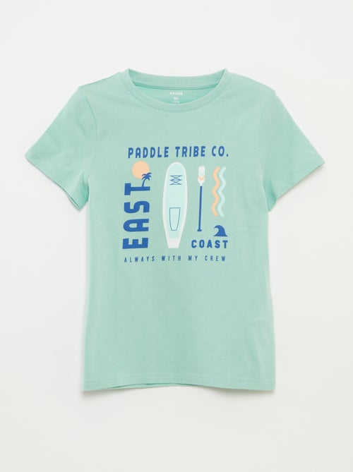 T-shirt met fantasieprint - Kiabi