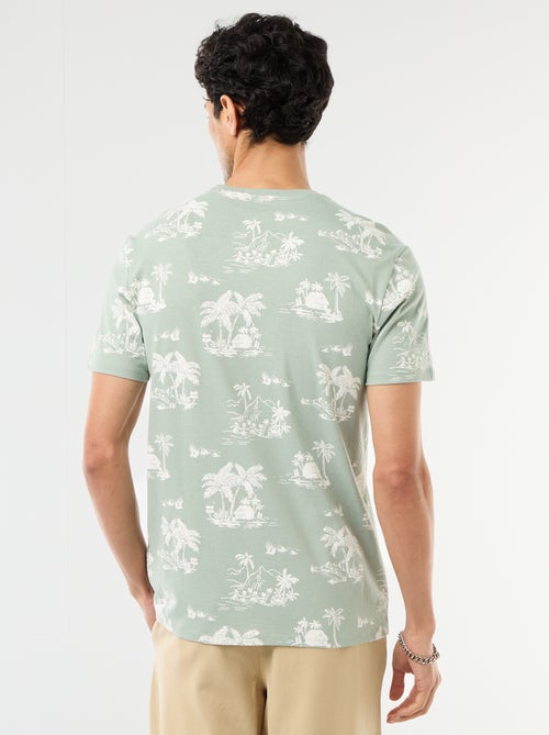 T-shirt met fantasieprint - Kiabi