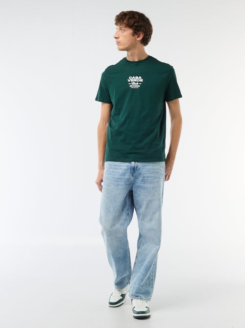 T-shirt met fantasieprint - Kiabi