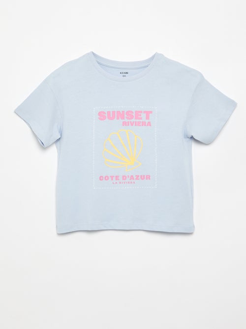 T-shirt met fantasieprint - Kiabi