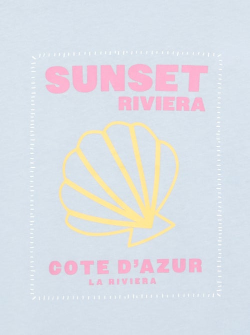 T-shirt met fantasieprint - Kiabi