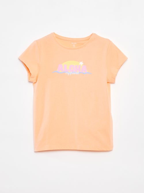T-shirt met fantasieprint - Kiabi