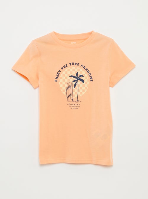 T-shirt met fantasieprint - Kiabi