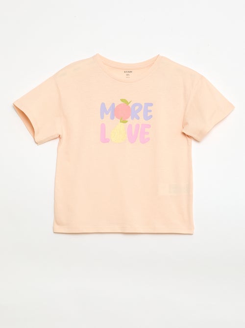 T-shirt met fantasieprint - Kiabi