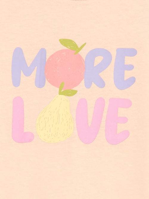 T-shirt met fantasieprint - Kiabi