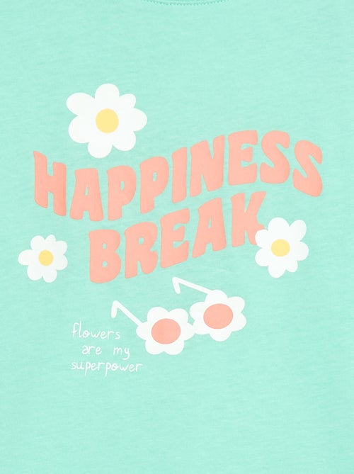 T-shirt met fantasieprint - Kiabi