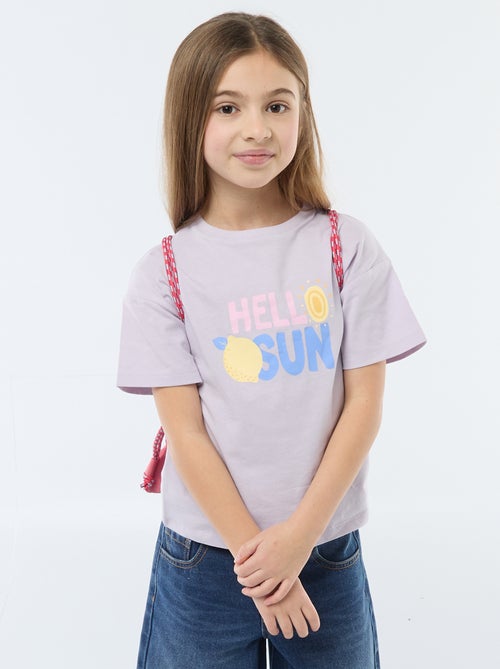 T-shirt met fantasieprint - Kiabi