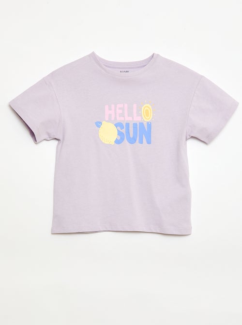 T-shirt met fantasieprint - Kiabi