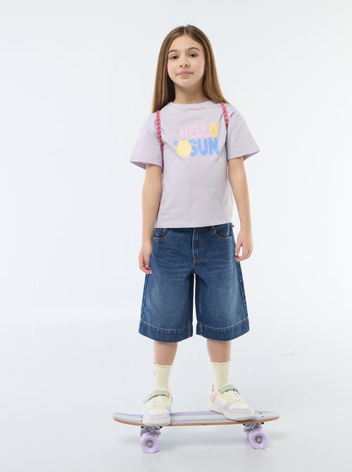 T-shirt met fantasieprint - Kiabi