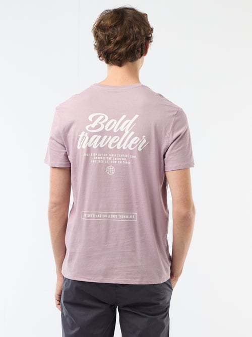 T-shirt met fantasieprint - Kiabi