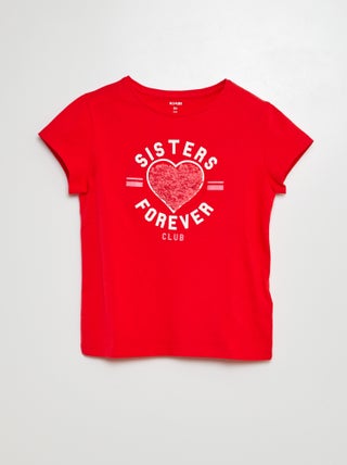 T-shirt met fantasieprint