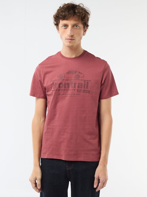 T-shirt met fantasieprint - Kiabi