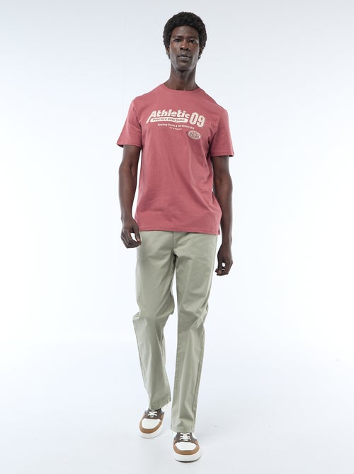 T-shirt met fantasieprint - Kiabi