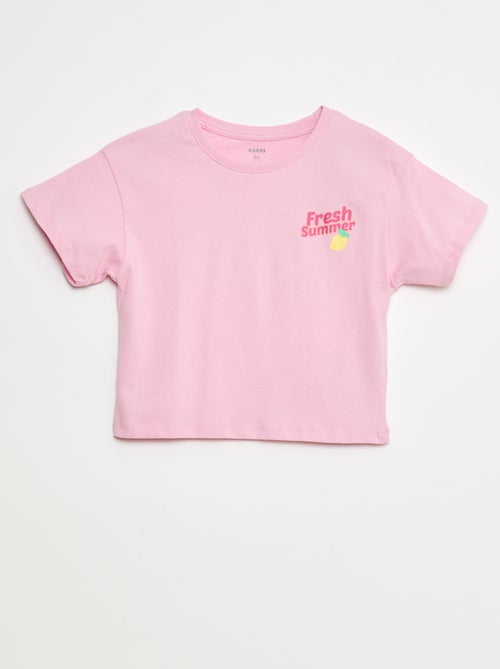 T-shirt met fantasieprint - Kiabi