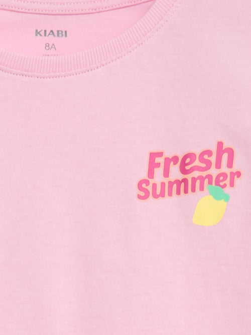 T-shirt met fantasieprint - Kiabi