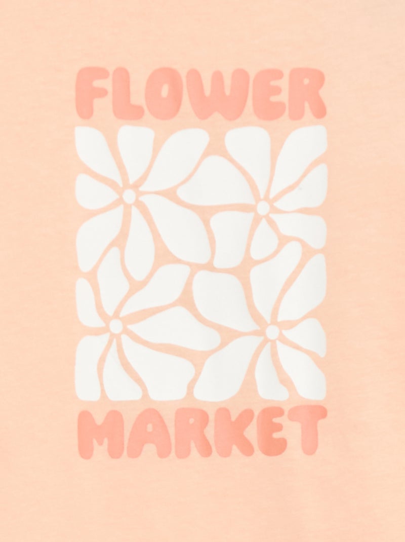 T-shirt met fantasieprint Rose - Kiabi
