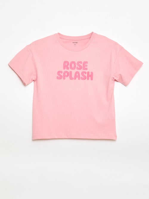 T-shirt met fantasieprint - Kiabi