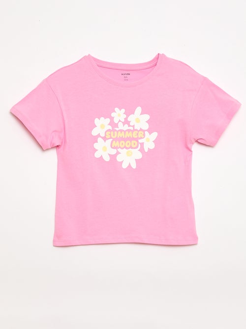 T-shirt met fantasieprint - Kiabi