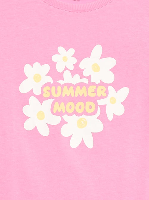 T-shirt met fantasieprint - Kiabi