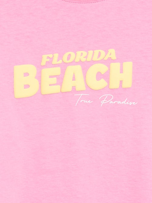 T-shirt met fantasieprint - Kiabi