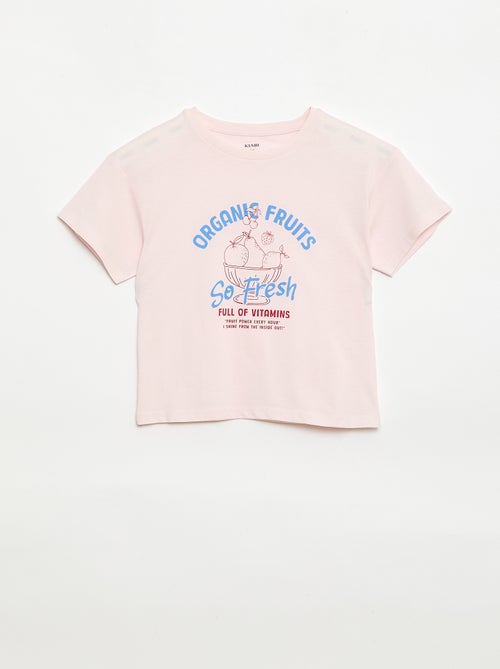 T-shirt met fantasieprint - Kiabi