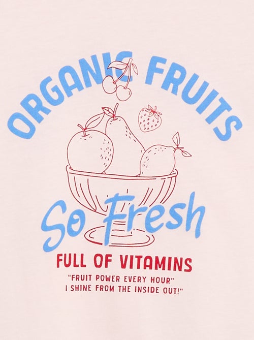 T-shirt met fantasieprint - Kiabi