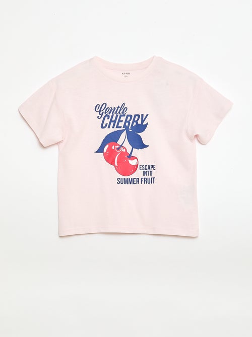 T-shirt met fantasieprint - Kiabi