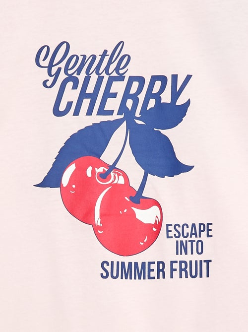 T-shirt met fantasieprint - Kiabi