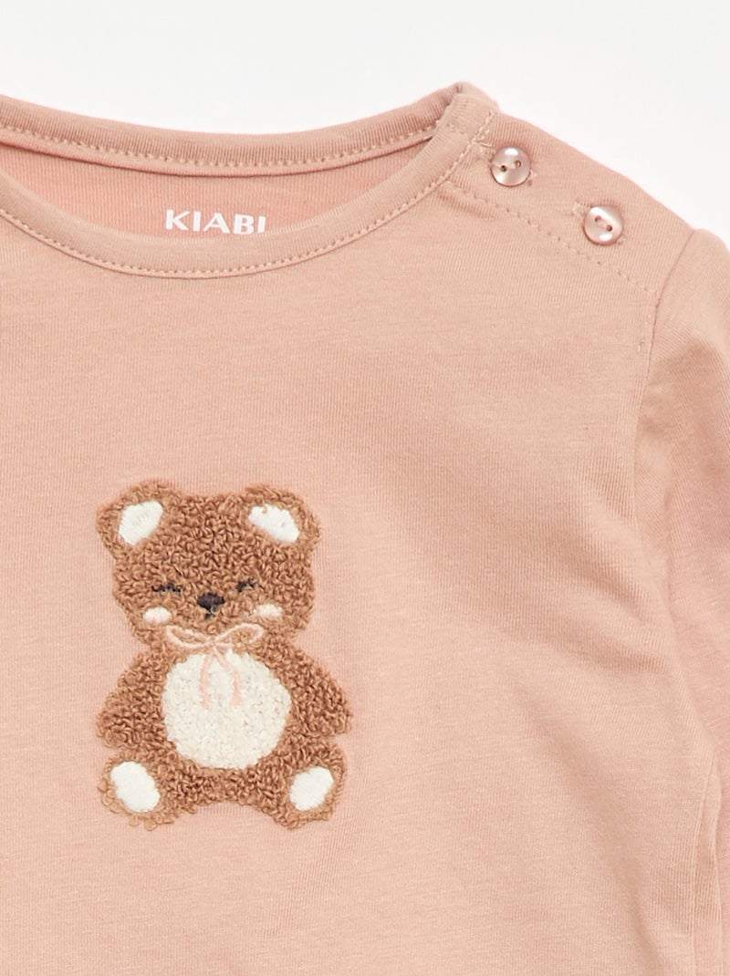 T-shirt met fantasieprint Rose - Kiabi