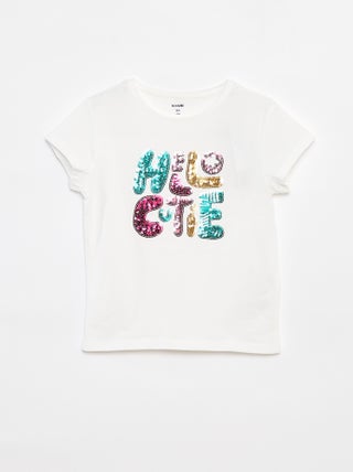 T-shirt met fantasieprint