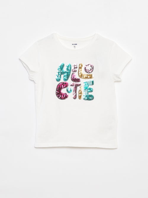 T-shirt met fantasieprint - Kiabi