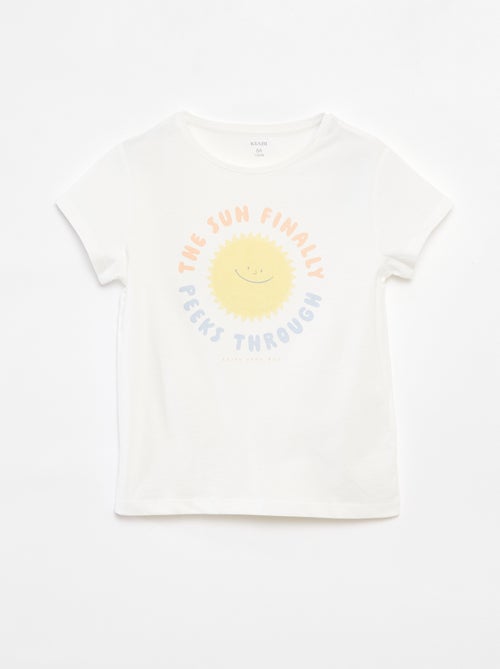T-shirt met fantasieprint - Kiabi