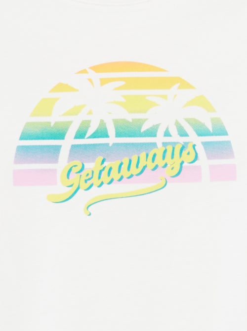 T-shirt met fantasieprint - Kiabi