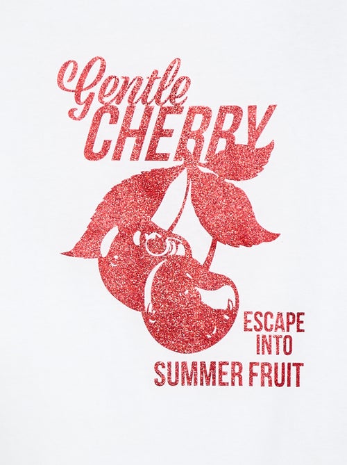 T-shirt met fantasieprint - Kiabi