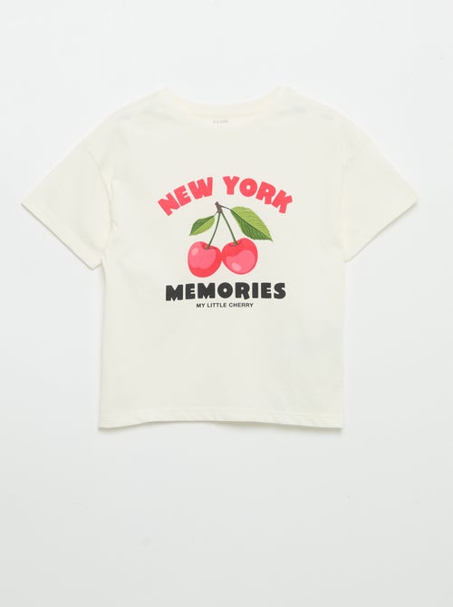 T-shirt met fantasieprint - Kiabi T-shirt met fantasieprint - Kiabi