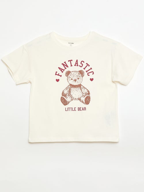 T-shirt met fantasieprint - Kiabi