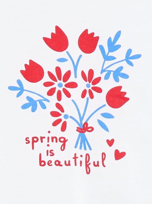 T-shirt met fantasieprint - Kiabi