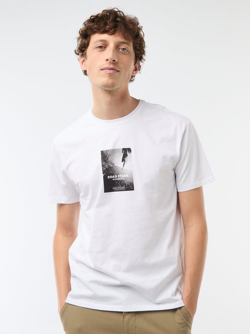 T-shirt met fantasieprint - Kiabi